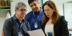 Organizadores da primeira etapa do concurso para o cargo de Especialista em Políticas Públicas e Gestão Governamental (Foto: Iran Souza)