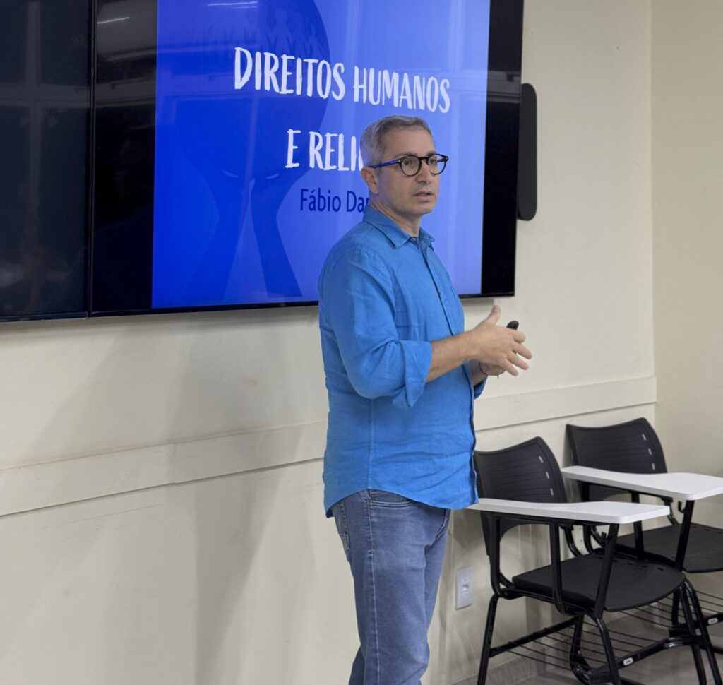 Fábio Dantas ministra palestra sobre Diversidade Religiosa na Gestão Pública durante curso complementar da formação dos novos policiais penais