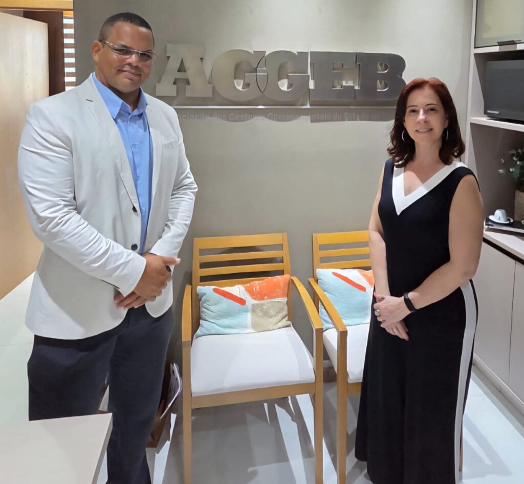 Etel Mendes, presidente do SindGestor-SE, se reúne com presidente da Associação dos Gestores Governamentais da Bahia