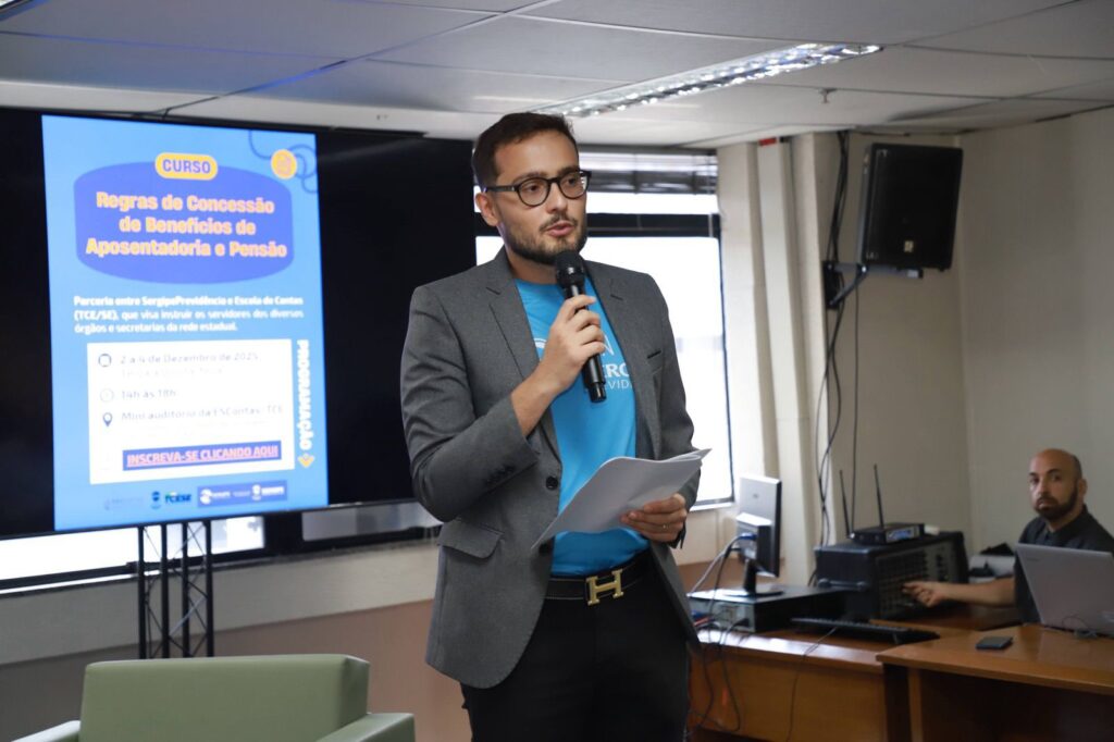 Lucas Pedrosa coordena Curso Regras de Concessão de Benefícios de Aposentadoria e Pensão