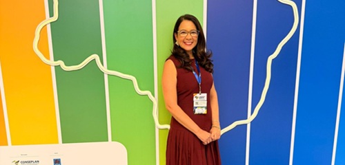 EPPGG Claudia Rêgo apresenta artigo científico no CONSEPLAN 2026